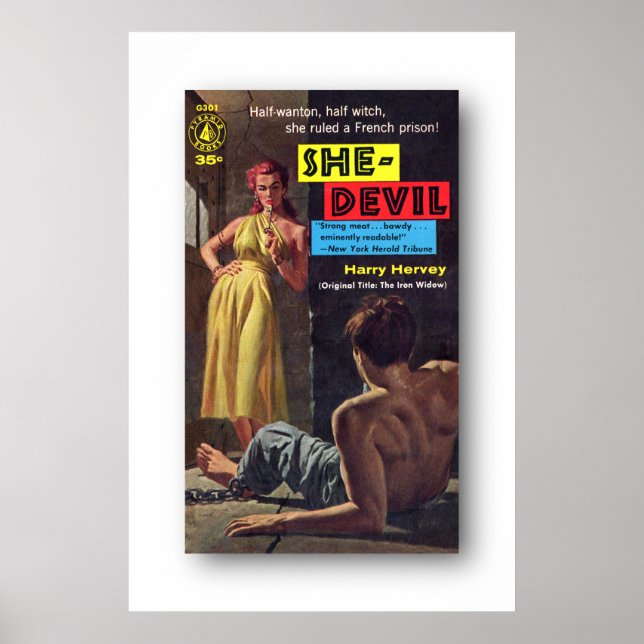 She-Devil by Harry Hervey Poster (Front)