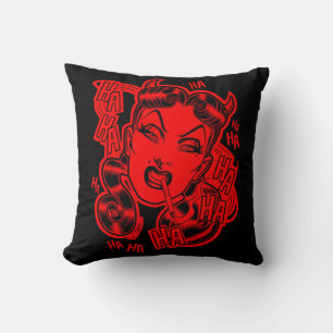 She-Devil Throw Pillow