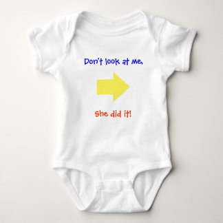 She did it! baby bodysuit
