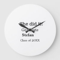 She did it graduate add name class of 20XX text