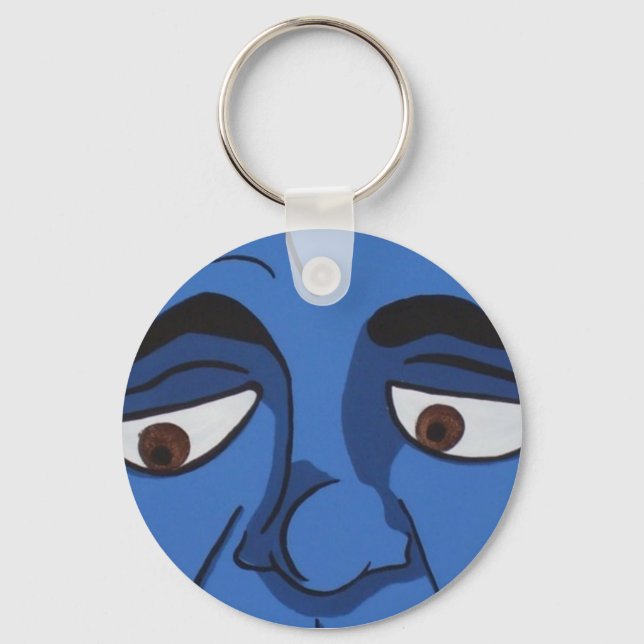 She didn't even notice key ring (Front)