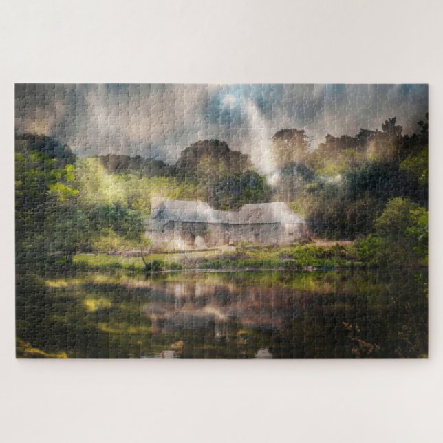 She Emerged From the Gloom. Jigsaw Puzzle (Horizontal)
