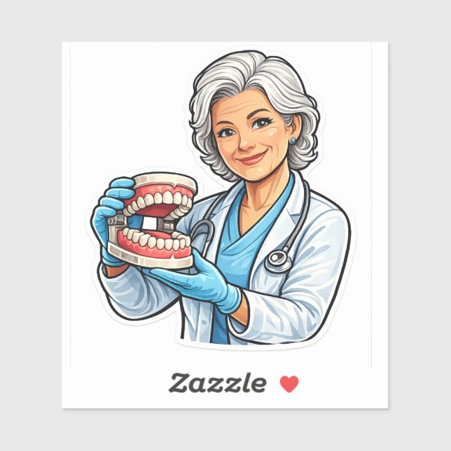 she fixes smiles dentist gift (Sheet)