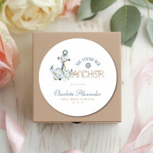 She Found Her Anchor Nautical Bridal Shower