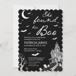 She Found Her Boo Bridal Shower Invitation