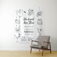She Found Her Boo Bridal Shower Welcome Sign