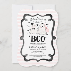 She Found Her Boo QR Code Bridal Shower  Invitation