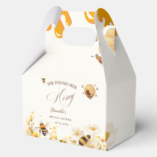 She found her honey Bee bridal shower Favour Box