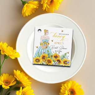 She Found Her Honey Bridal Shower   Favour Tags