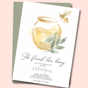 She Found Her Honey Bridal Shower Invitation