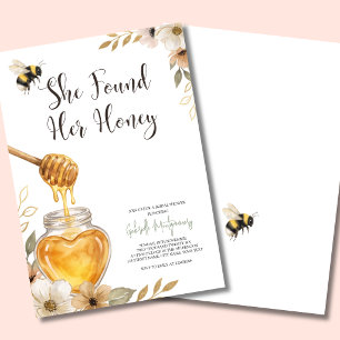 She Found Her Honey Bridal Shower Invitation