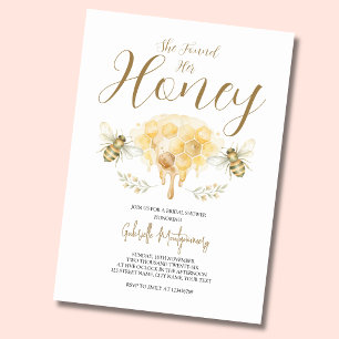 She Found Her Honey Bridal Shower  Invitation