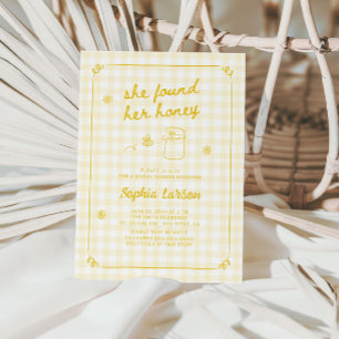 She Found Her Honey Bridal Shower Invitation