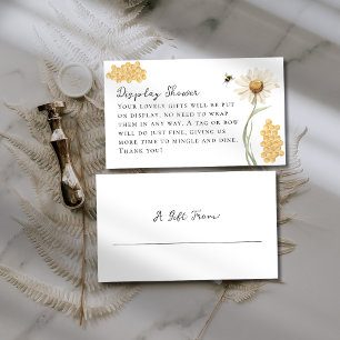 She Found Her Honey Display No Wrap Shower Enclosure Card