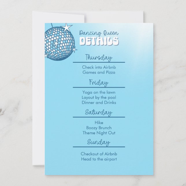 She Found Her Honey Honey Bachelorette Invitation (Back)