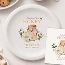 She Found Her Honey Watercolor Bridal Shower