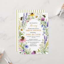 She found her Honey Wildflower Bridal Shower 