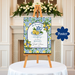 She Found Her Main Squeeze Bridal Shower Poster