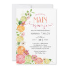 She Found Her Main Squeeze Citrus Bridal Shower