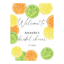 She Found Her Main Squeeze Citrus Bridal Shower