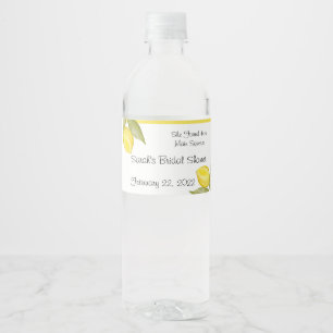 She Found Her Main Squeeze Custom Water Bottle Label