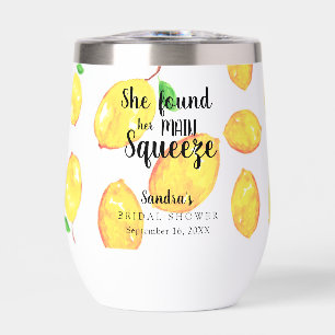 She Found her main squeeze Lemon Bridal Shower