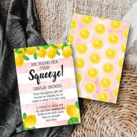 She Found Her Main Squeeze Lemon Bridal Shower
