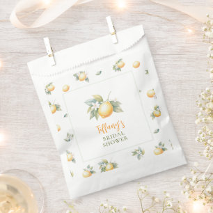 She Found Her Main Squeeze Lemon Bridal Shower Favour Bags