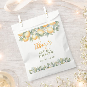 She Found Her Main Squeeze Lemon Bridal Shower Favour Bags