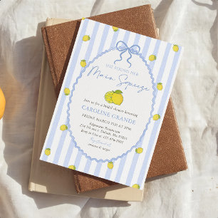 She Found Her Main Squeeze Lemon Bridal Shower Invitation