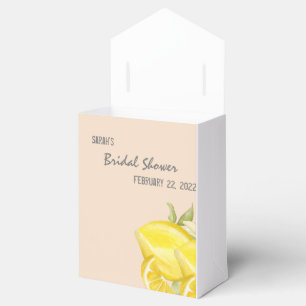 She Found Her Main Squeeze, Lemon Theme  Favour Box