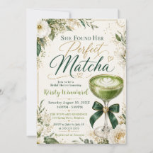 She Found Her Perfect Matcha Bridal Shower