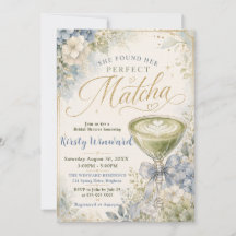 She Found Her Perfect Matcha Bridal Shower
