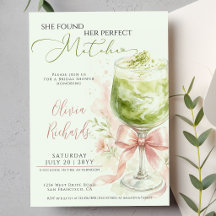 She Found Her Perfect Matcha Bridal Shower