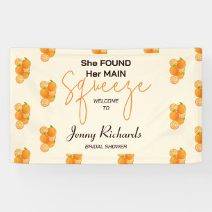 She Found Her Squeeze Bridal Shower Banner