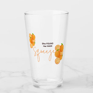 She Found Her Squeeze Bridal Shower Glass