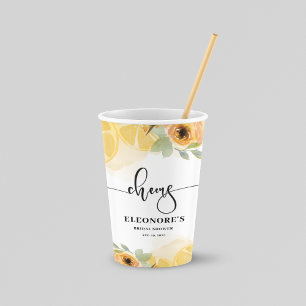 She Found her Squeeze Bridal Shower Paper Cups