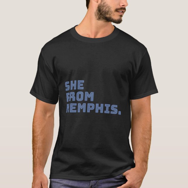 She From Memphis T-Shirt (Front)