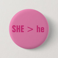 SHE > he