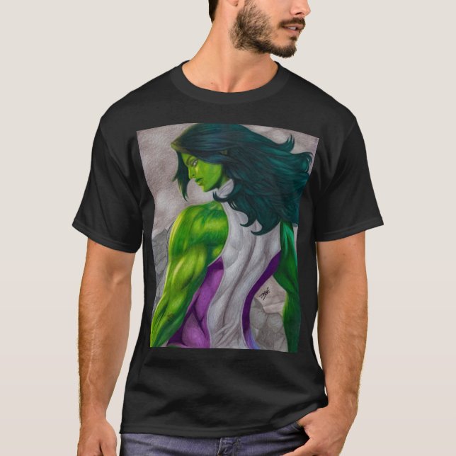 She Hulk ~ Jennifer Walters T-Shirt (Front)
