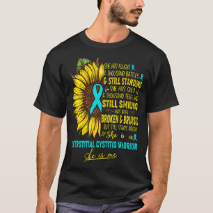 She Is A Interstitial Cystitis Warrior She Is Me T-Shirt