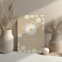 She is a Wild ONE White Daisy Birthday