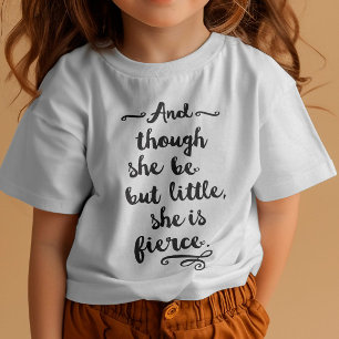 She is Fierce Baby T-Shirt