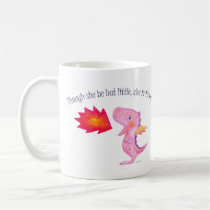 She is fierce Dragon Mug Inspirational Mug for her