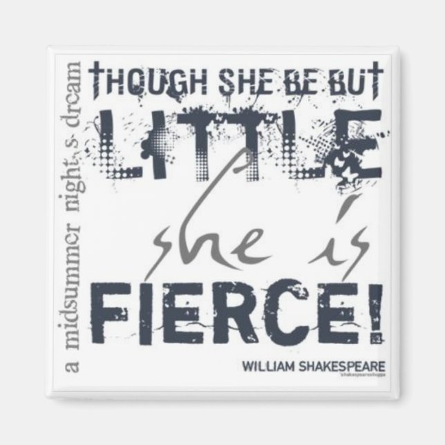 She Is Fierce Magnet (Front)