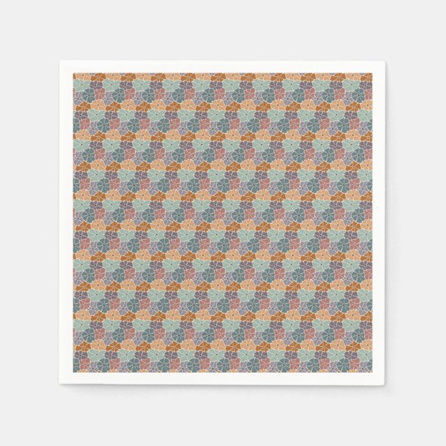 She Is Like A Wildflower Napkin (Front)