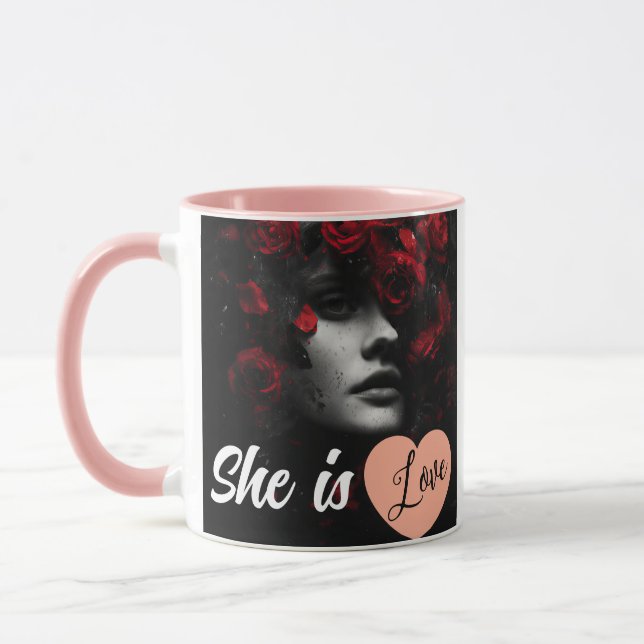 She is Love Mug (Left)