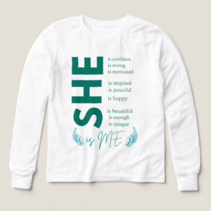 SHE Is Me Inspirational Women Empowerment Sweatsh