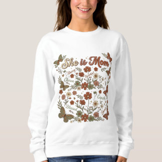 She Is Mum Strong Chosen Capable Sweatshirt