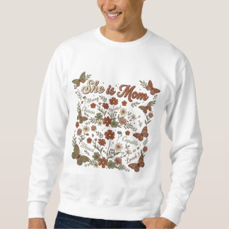 She Is Mum Strong Chosen Capable Sweatshirt